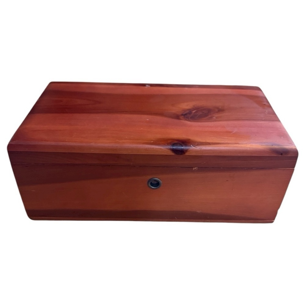 Vintage Mini Lane Cedar Chest - Salesman Sample - Picture 1 of 11